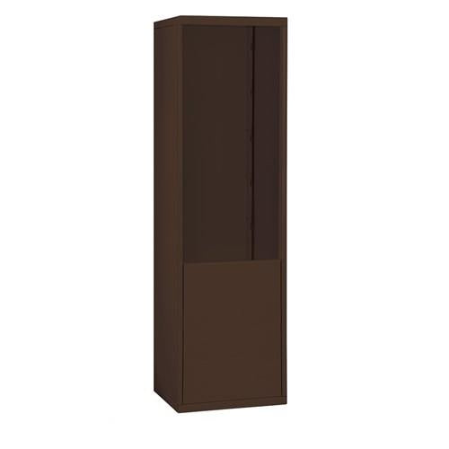 Mailboxes 19973BRZ Salsbury Free-Standing Enclosure for #19178-21 - Recessed Mounted Cell Phone Lockers - Bronze