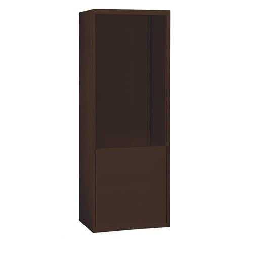 Mailboxes 19974BRZ Salsbury Free-Standing Enclosure for #19178-24 and #19178-28 - Recessed Mounted Cell Phone Lockers - Bronze