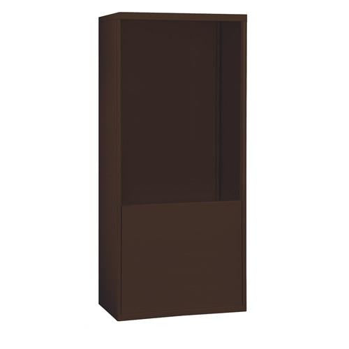 Mailboxes 19975BRZ Salsbury Free-Standing Enclosure for #19178-35 - Recessed Mounted Cell Phone Lockers - Bronze