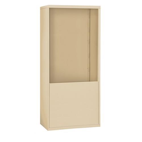 Mailboxes 19975SAN Salsbury Free-Standing Enclosure for #19178-35 - Recessed Mounted Cell Phone Lockers - Sandstone