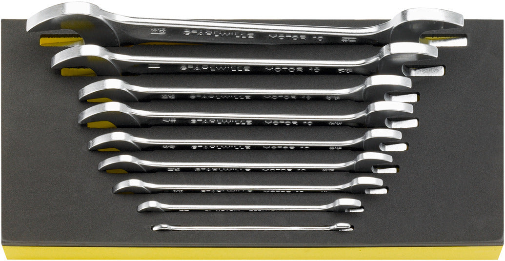 Stahlwille 96838779 TCS 10A/9 Double Open-Ended Wrench Set