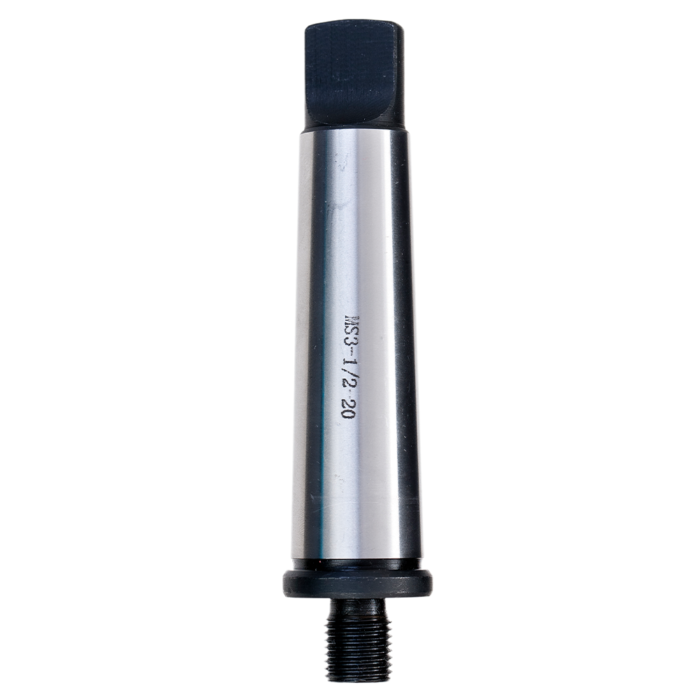 Euroboor 1/2UNF-MC3 Adapter, Morse Taper, Mt3, Thread, 1/2".