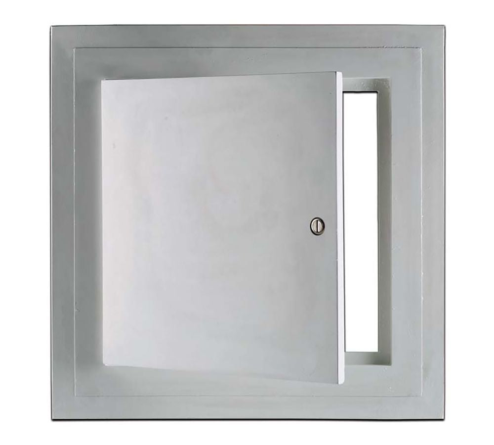 Acudor GFRC-SH 18" x 18" Glass Fiber Reinforced Cement Square Corner - Hinged