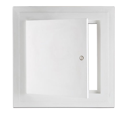 Acudor GFRG-SH 24" x 24" Glass Fiber Reinforced Gypsum Square Corner - Hinged