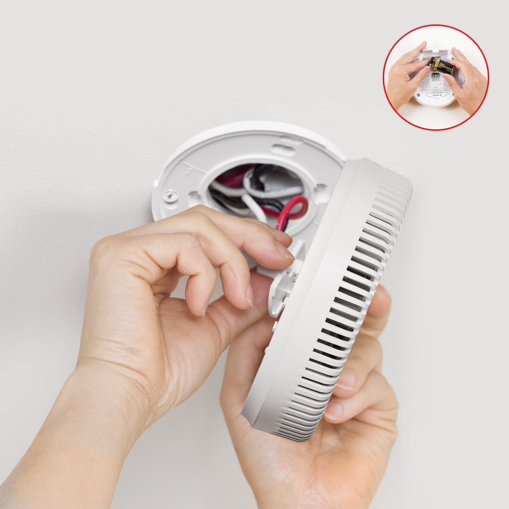 X-Sense XP04 AC Hardwired Smoke and CO Alarm - 1-Pack