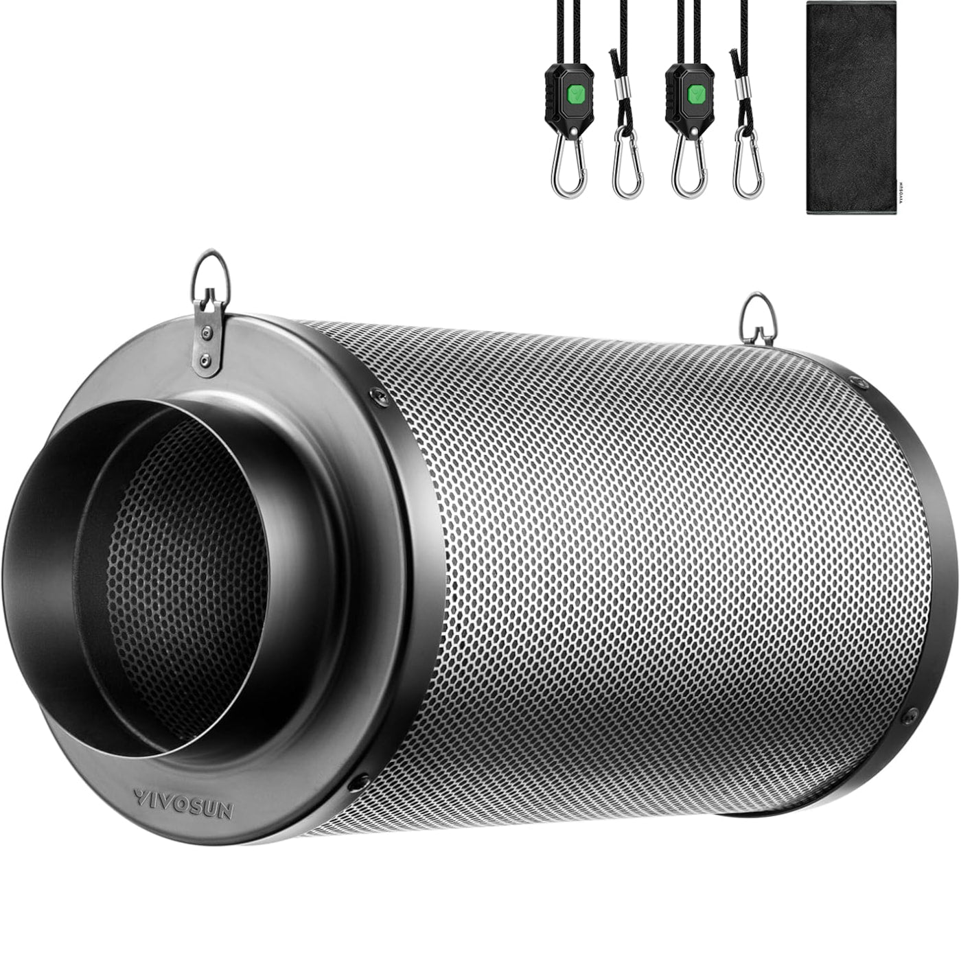Vivosun 4-Inch Air Carbon Filter for Odor Control, Black
