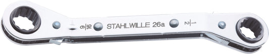 Stahlwille 41553234 26A 1/2 X 9/16 RATSCHENRINGSCHLUESSEL Ratchet Ring Wrench