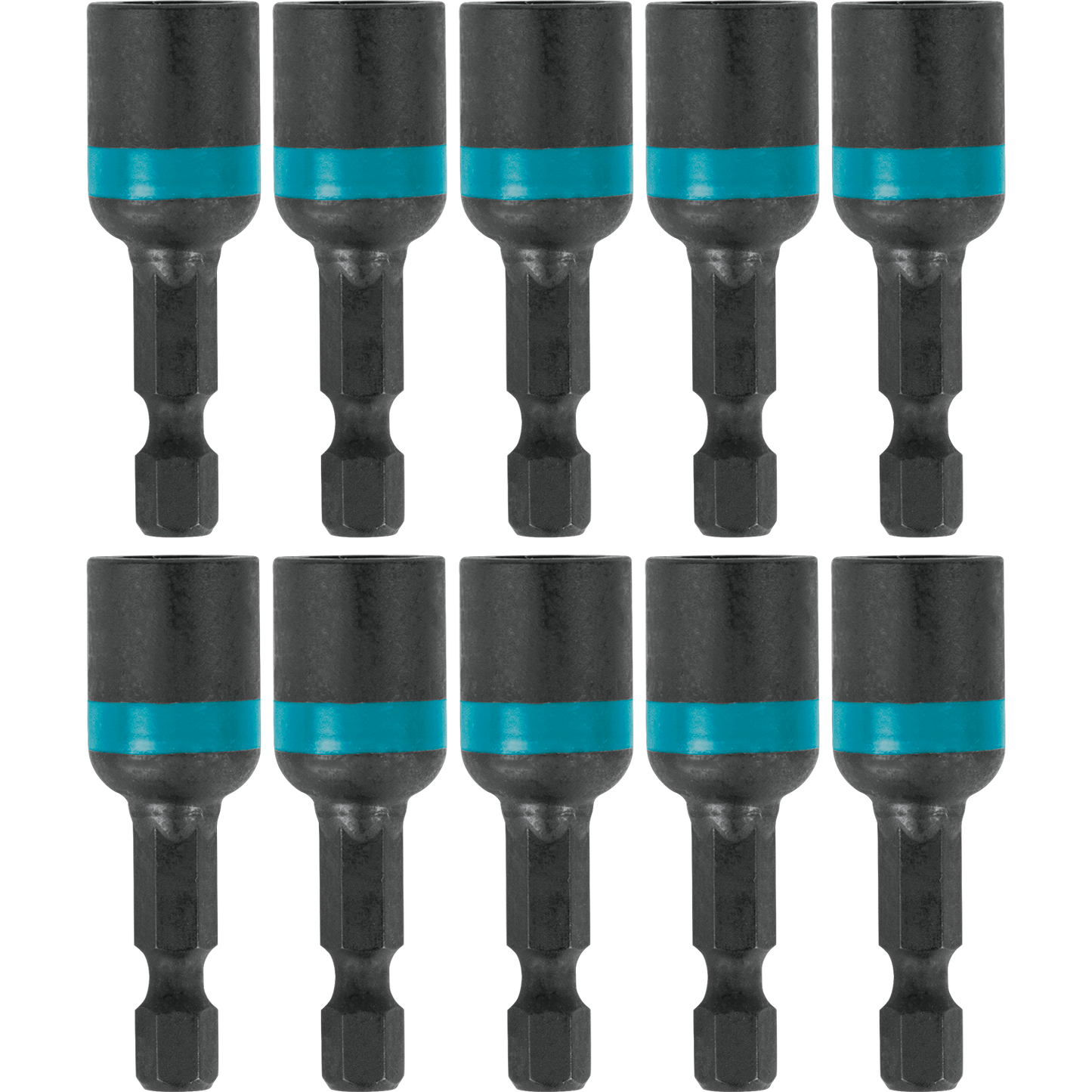 Makita A-97209 ImpactX, 3/8³ x 1‘3/4³ Magnetic Nut Driver, 10/pk, Bulk