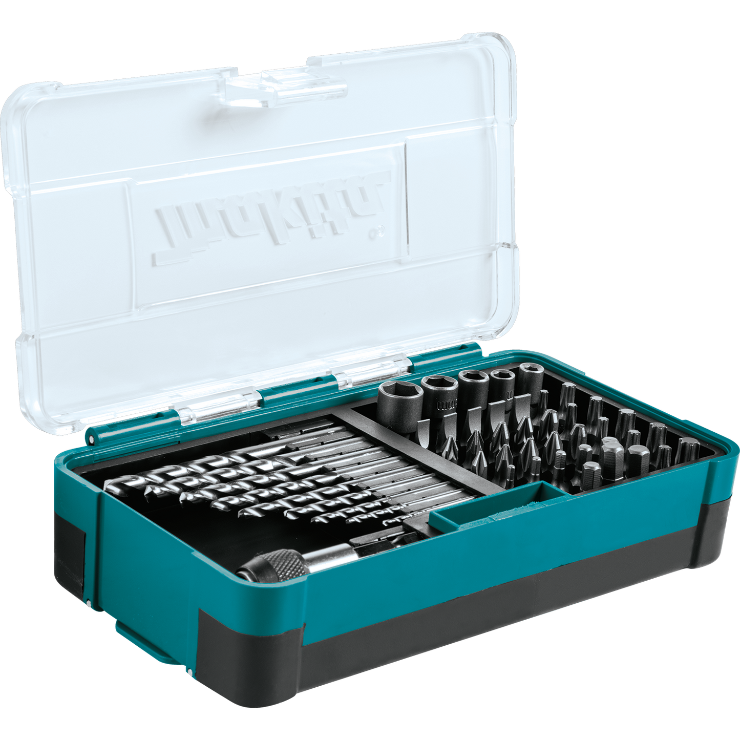 Makita B-36201 48 Pc. Metric High Speed Steel Drill Bit, Screw BIt and Socket Set