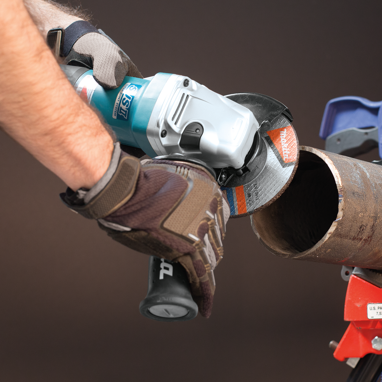 Makita GA4542C 4‘1/2" SJS,II High‘Power Angle Grinder