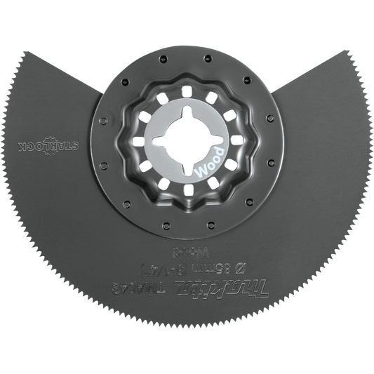 Makita B-67044 Starlock® Oscillating Multi‘Tool 3‘1/4" High Carbon Steel Round Segmented Saw Blade