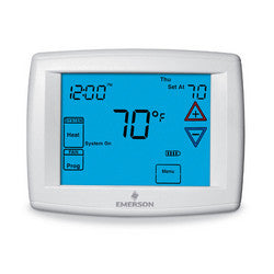 White Rodgers 1F95-1277 Programmable, 3H/2C, Big Blue Digital Touchscreen Thermostat