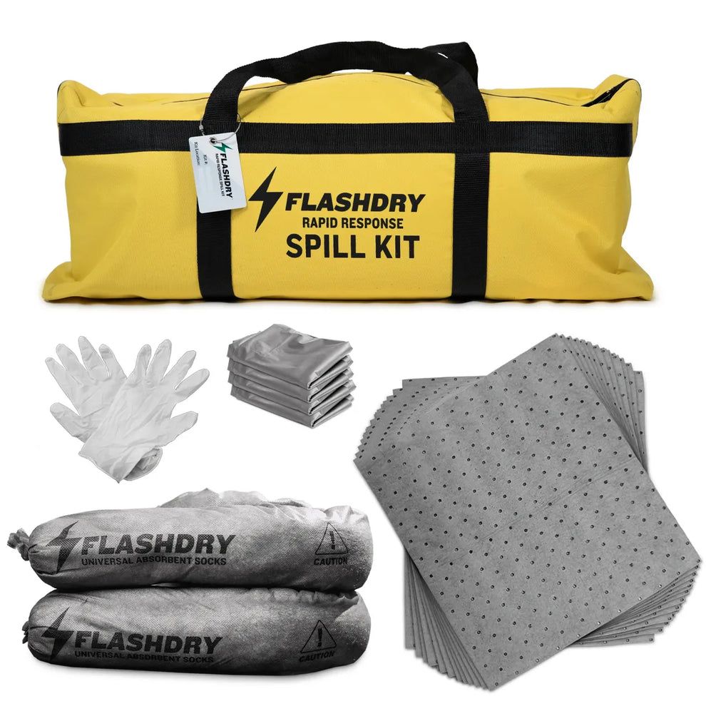 EarthSafe FDKIT6PK FlashDry Fast Response Spill Kits - 6 Kit