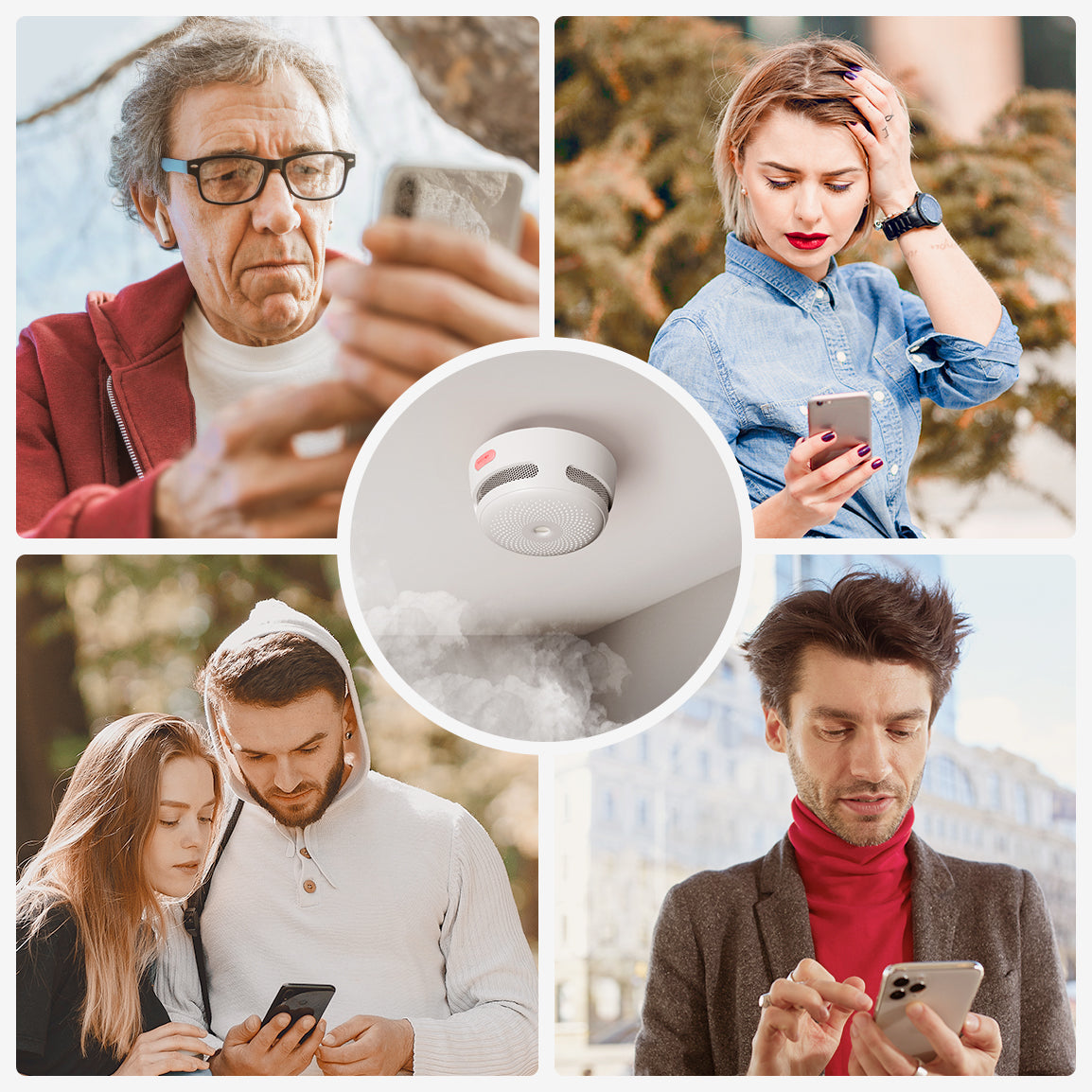 X-Sense XS01-WX Smart Smoke Alarm - 1-Pack