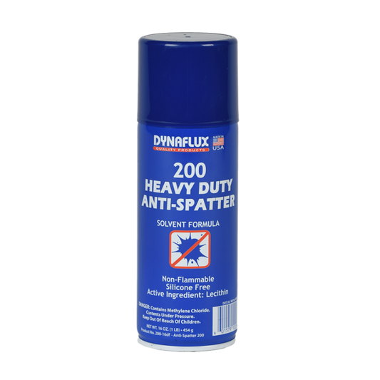 Dynaflux 200-16 200 – Heavy Duty Anti-Spatter, (16 Oz Aerosol - Case of 12 Cans)