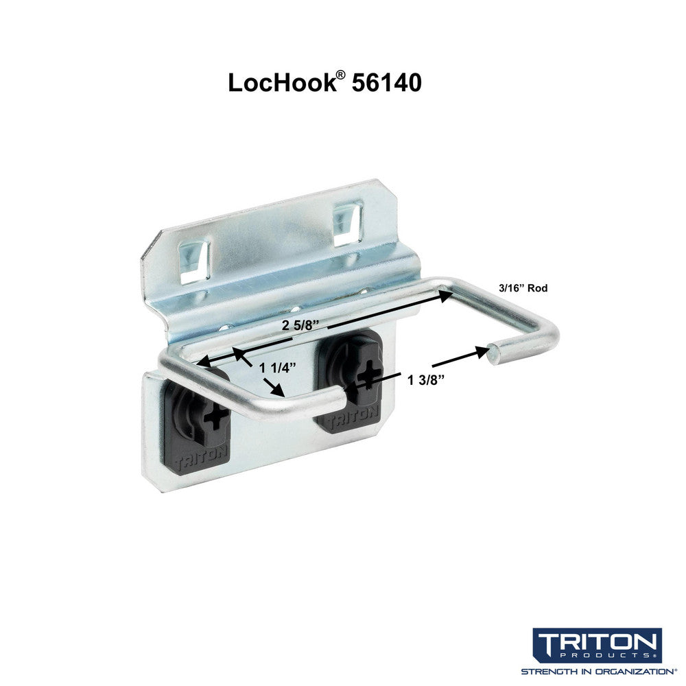 Triton Products 56140 2-5/8" LocHook Pliers Holder 3PK