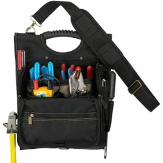 CLC CUSTOM LEATHER CRAFT 1509 21 Pkt Zippered Prof Electrician'S Tool Pouch