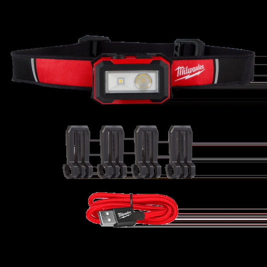 Milwaukee Tool 2012R Rechargeable Magnetic Headlamp and Task Light, 1 EA