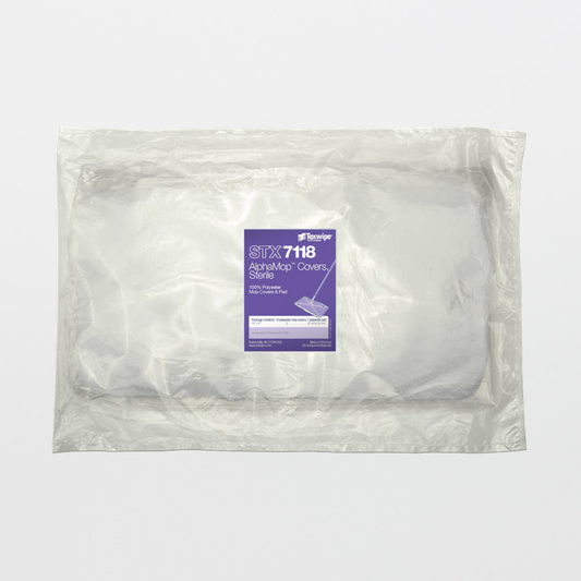 SOS Cleanroom Texwipe STX7118 Sterile AlphaMop Cleanroom Replacement Mop Covers (Refills) (Case Qty.) - Case