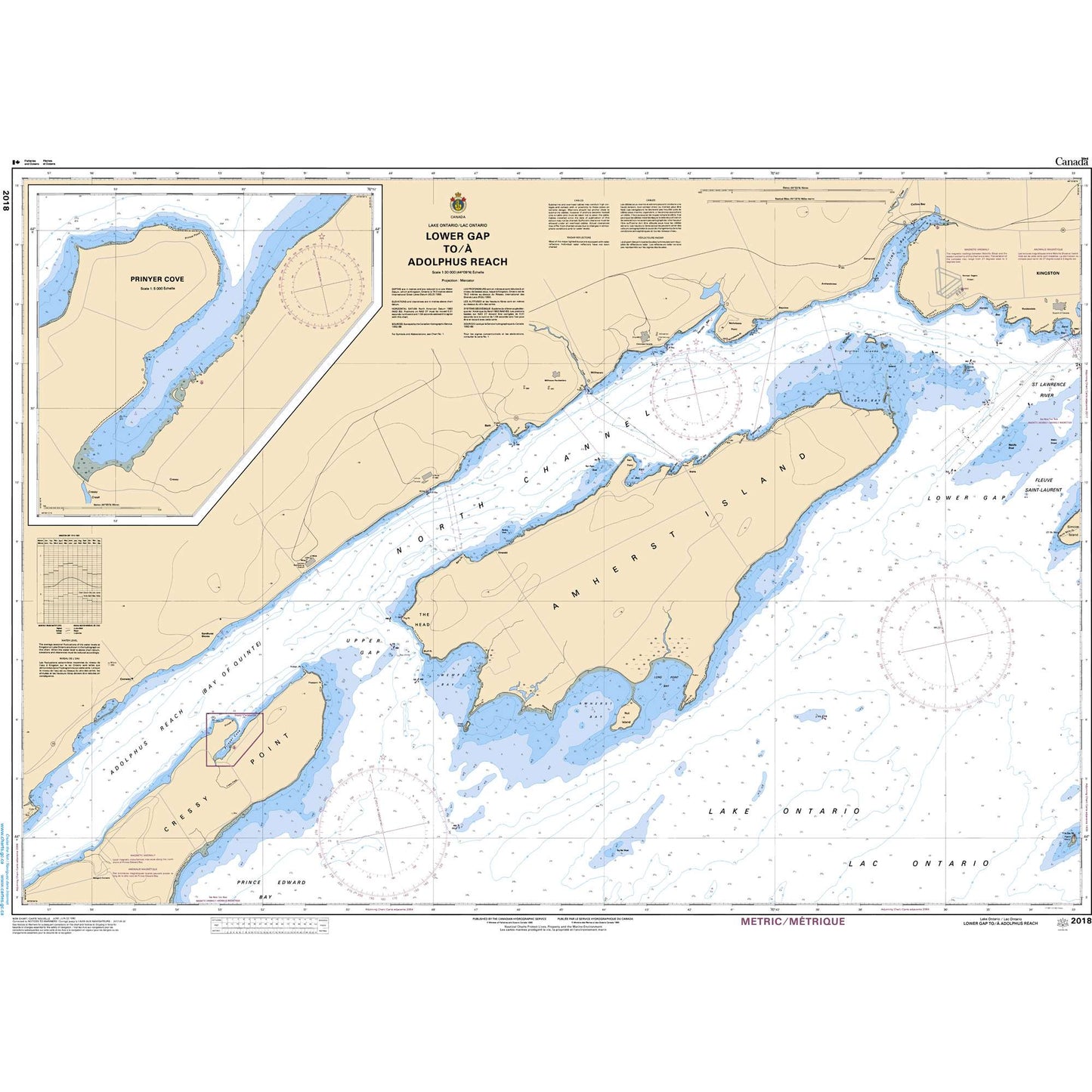 Paradise Clay CAN2018 CHS Chart Lower Gap to/ Adolphus Reach