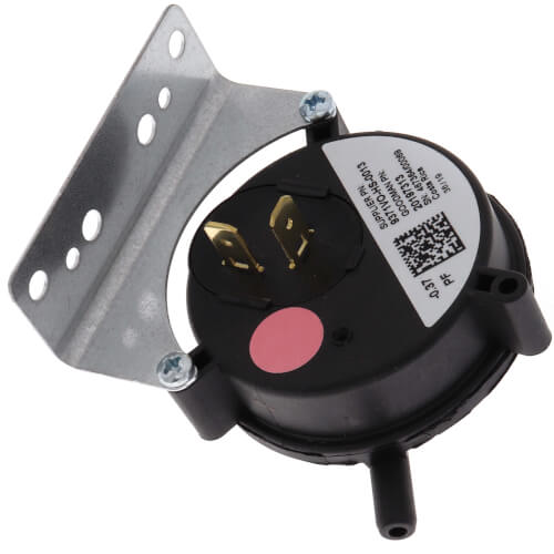 Goodman-Amana 20197313 Pressure Switch, Air, 0.37 in wc, SPST, Pink