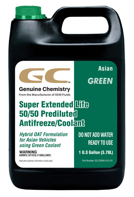 CCI Corp Asian Green Prediluted Coolant