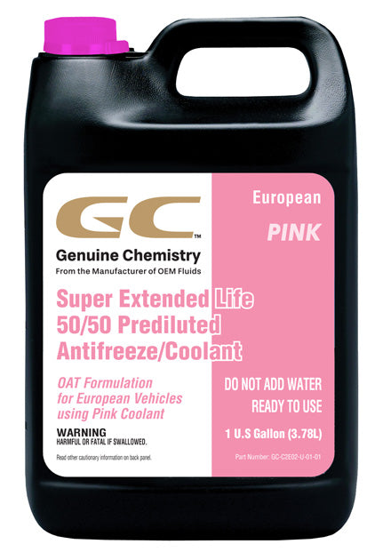 CCI Corp European Pink Prediluted Coolant