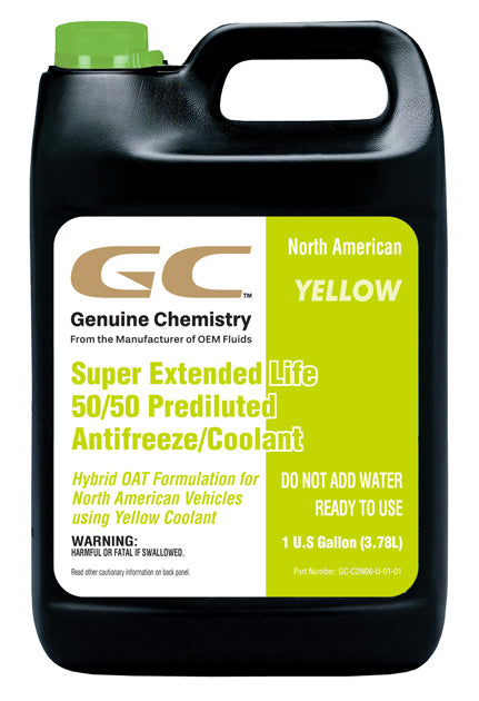 CCI Corp North American Yellow Prediluted Coolant