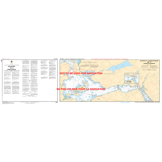 Paradise Clay CAN2024 CHS Chart Buckhorn to/ Bobcaygeon including/y compris Chemong Lake