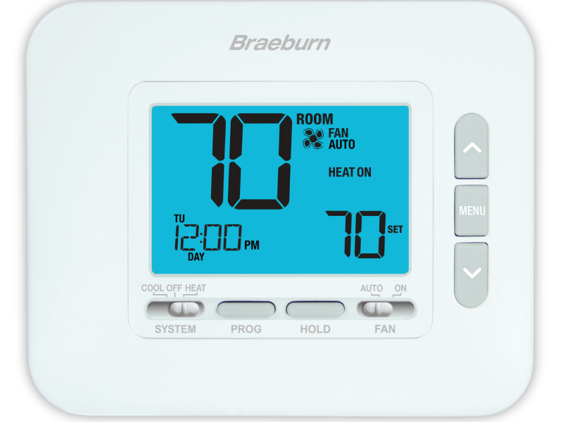 Braeburn 2230 Universal 7, 5-2 Day or Non-Programmable 2H / 1C