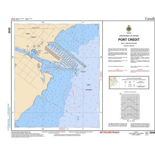 Paradise Clay CAN2048 CHS Chart Port Credit