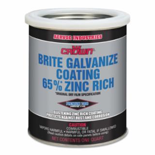 CROWN 7008Q 1-Qt. Galva Bright Premium Zinc Coatin (1 CN)