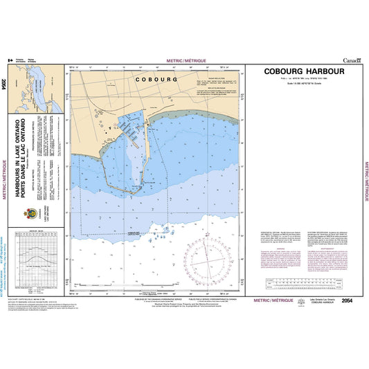 Paradise Clay CAN2054 CHS Chart Cobourg Harbour