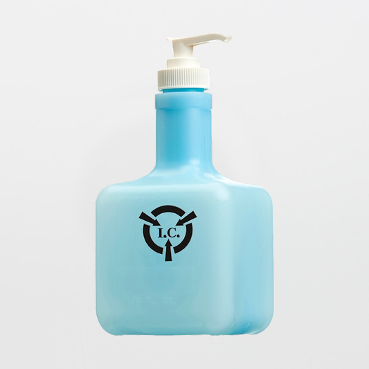 SOS Cleanroom I.C. Blue Lotion in ESD-Safe Bottle with Pump (16 oz.)