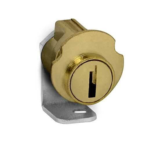 Mailboxes 2090-5 Standard Locks - Replacement For Discontinued Brass Mailbox Door With 2 Keys Per Lock - 5 Pack