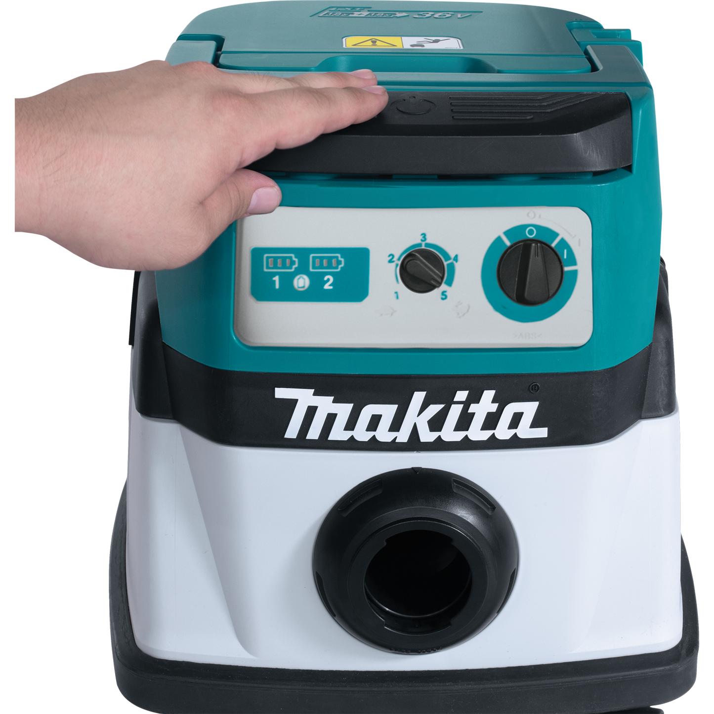 Makita XCV20Z 36V (18V X2) LXT® Brushless 2.1 Gallon Wet/Dry Dust Extractor/Vacuum, Tool Only