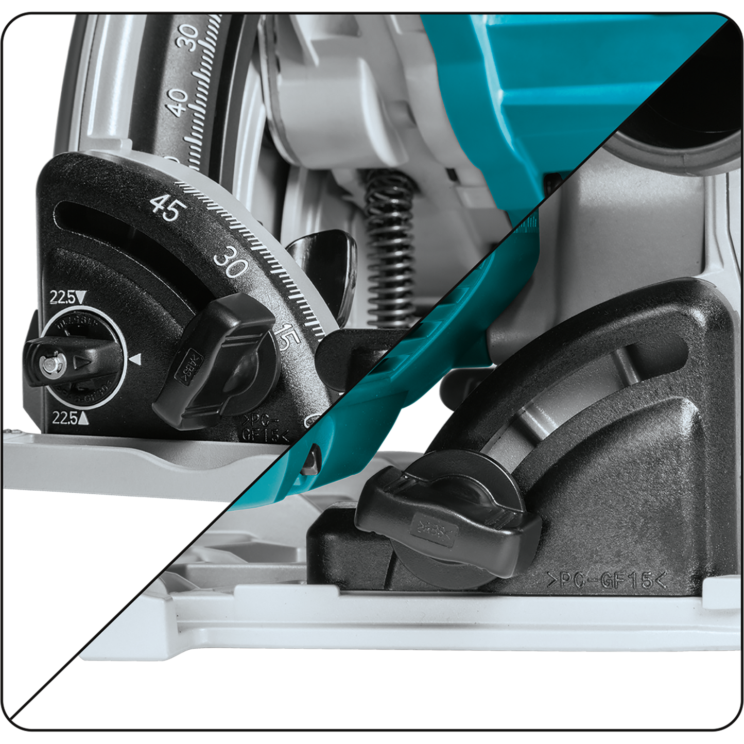 Makita XPS02ZU 36V (18V X2) Lxt® Brushless 61/2" Plunge Circular Saw, Aws®, Tool Only