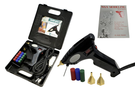 Grobet USA® 21.0955 Matt Wax Gun Kit, 110 Volt, EA