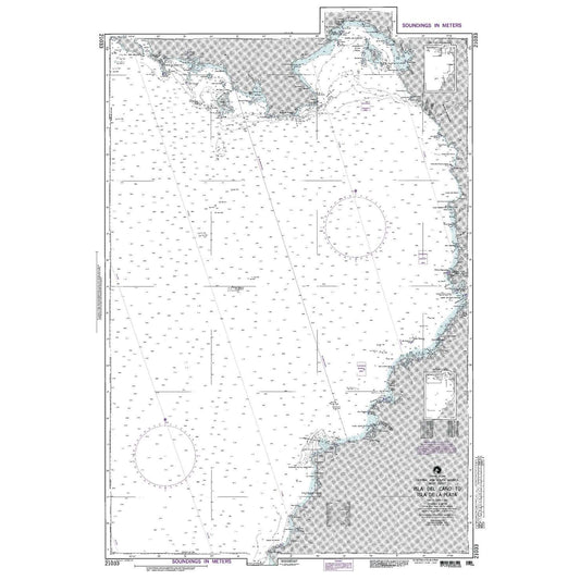 Paradise Clay NGA_21033 NGA Chart Isla del Cano to Isla La Plata