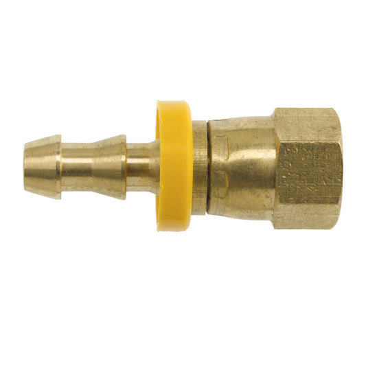 Brennan 2111-10-10-B 10Pl-10FJs Straight Brass