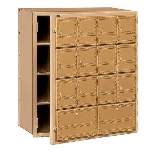 Mailboxes 2114FL Salsbury Americana Mailbox - 14 Doors - Front Loading