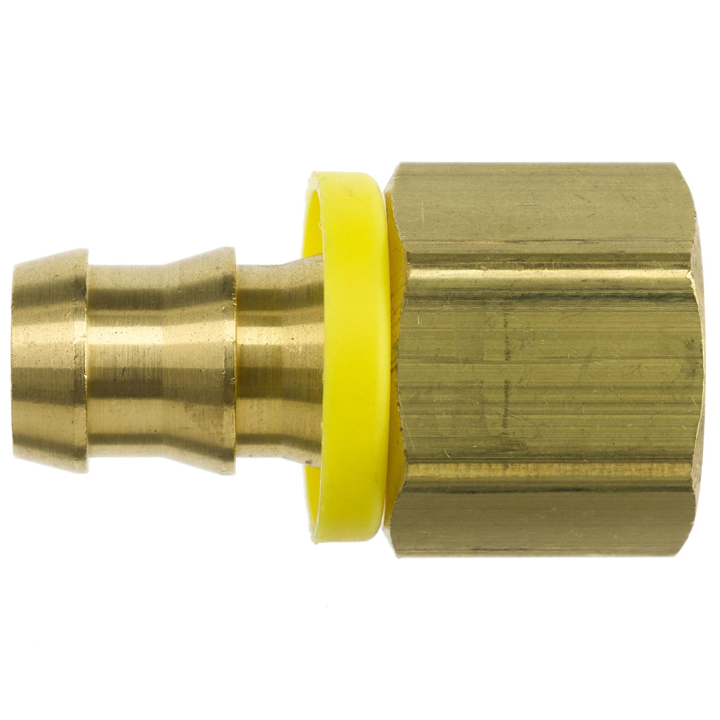 Brennan 2119-06-08-B 06Pl-08Fp Straight Brass
