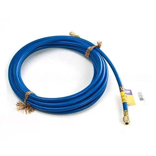 Yellow Jacket 21325 25", blue, HAV standard fitting, PLUS II 1/4" charging hose