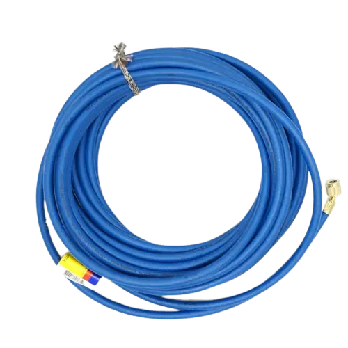 Yellow Jacket 21350 50", blue, HAV standard fitting, PLUS II 1/4" charging hose