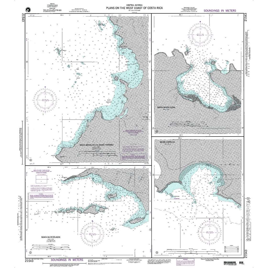 Paradise Clay NGA_21543 NGA Chart Plan: Puerto Sandino