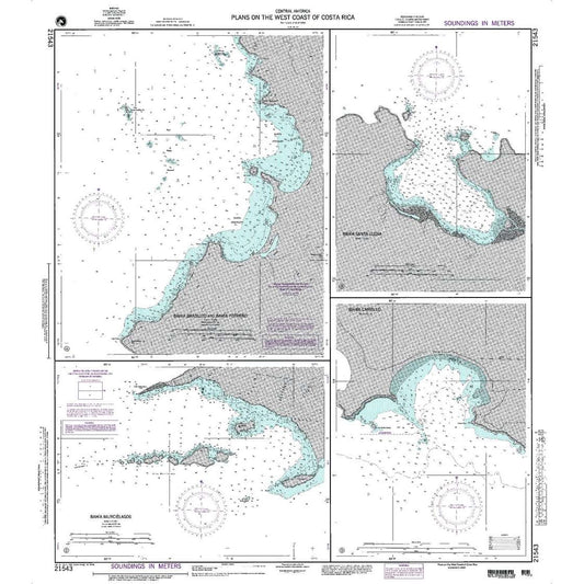 Paradise Clay NGA_21543 NGA Chart Plan: Puerto Sandino