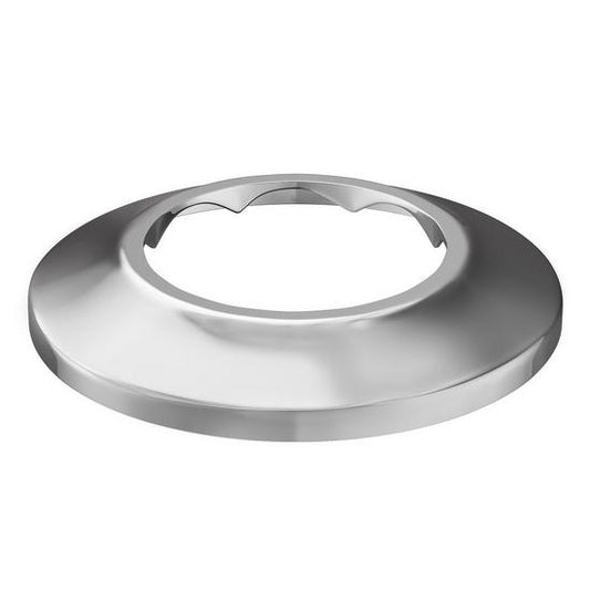 Jones Stephens E01150 1-1/2" CTS Chrome Plated Steel Shallow Escutcheon, Bag of 25