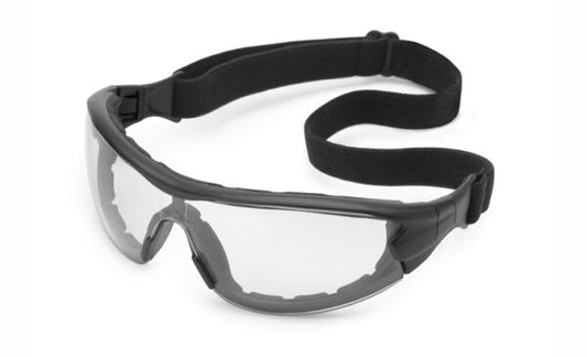 Gateway Safety 21GB79 Swap Safety Glasses - Interchangeable Temple & Strap Eye Protection with Foam-Lined Frame