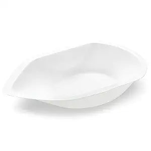 Globe Scientific 3624 Weighing Boat Plastic with Pour Spout Antistatic 137 x 89 x 25mm PS White 140mL