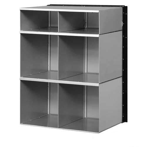 Mailboxes 2206 Salsbury Aluminum Mailbox - 6 Doors - Standard System